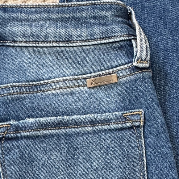 KanCan Women's Slim Straight Leg Jeans - Blue - Picture 7 of 15
